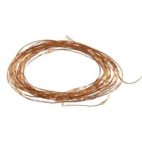 Idena 30er Micro LED Lichterkette kupfer 3,2 m