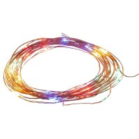 Idena 30er Micro LED Lichterkette kupfer 3,2 m