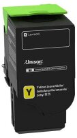 Lexmark 78C20Y0  gelb Toner