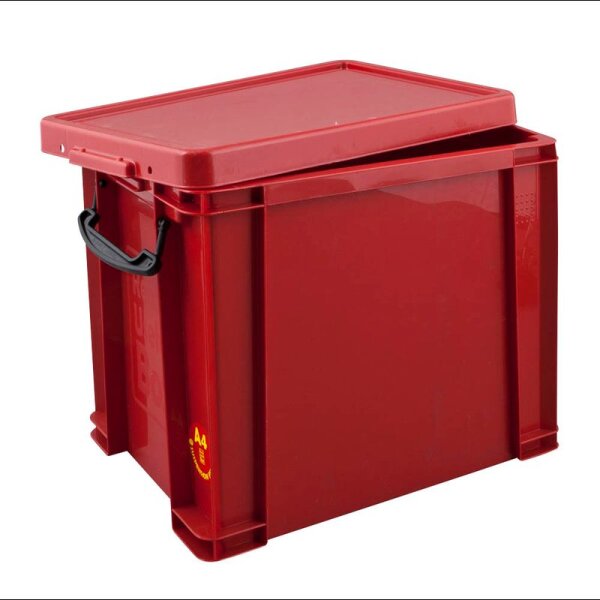 Really Useful Box Aufbewahrungsbox 19,0 l rot 39,5 x 25,5 x 29,0 cm, 1 St.