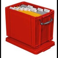 Really Useful Box Aufbewahrungsbox 19,0 l rot 39,5 x 25,5...