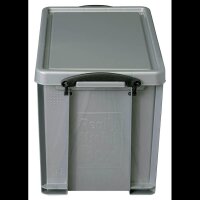 Really Useful Box Aufbewahrungsbox 19,0 l silber 39,5 x 25,5 x 29,0 cm, 1 St.