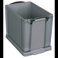 Really Useful Box Aufbewahrungsbox 19,0 l silber 39,5 x 25,5 x 29,0 cm, 1 St.