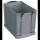 Really Useful Box Aufbewahrungsbox 19,0 l silber 39,5 x 25,5 x 29,0 cm, 1 St.