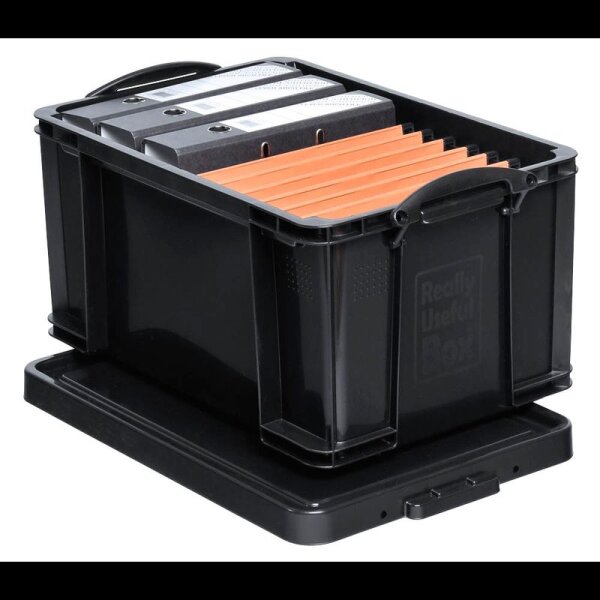 Really Useful Box Aufbewahrungsbox 48,0 l schwarz 61,0 x 40,2 x 31,5 cm, 1 St.