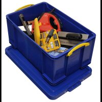 Really Useful Box Aufbewahrungsbox 64,0 l blau 71,0 x...