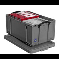 Really Useful Box Aufbewahrungsbox 64,0 l silber 71,0 x...