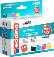 edding EDD-439 schwarz, cyan, magenta, gelb...