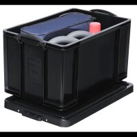 Really Useful Box Aufbewahrungsbox 84,0 l schwarz 71,0 x...