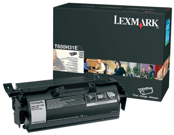 Lexmark T650H31E  schwarz Toner