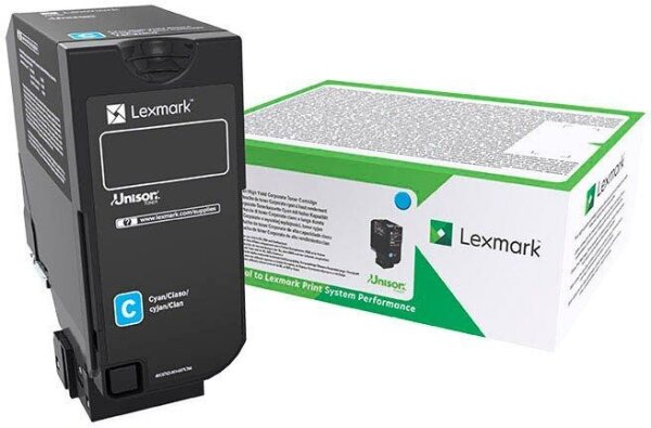 Lexmark 84C2HCE  cyan Toner