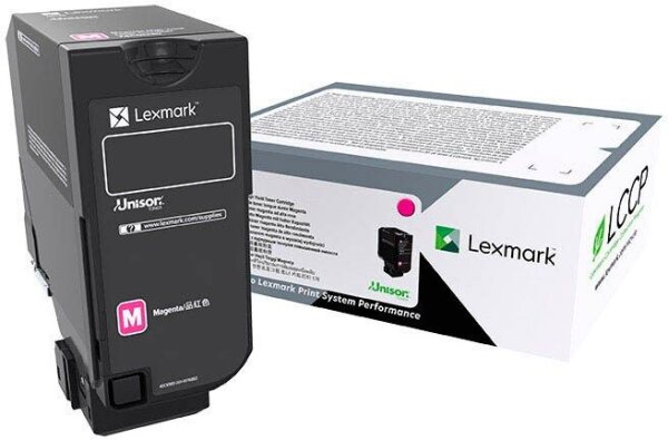Lexmark 74C2SME  magenta Toner
