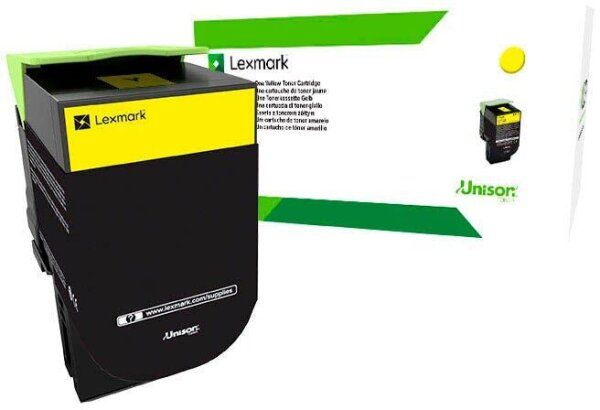 Lexmark 71B0040  gelb Toner