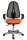 Topstar Bürostuhl Open Point SY Deluxe, OP290U G04 Stoff orange, Gestell chrom