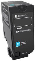 Lexmark 74C2HCE  cyan Toner