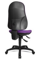 Topstar Bürostuhl Support SY, 8550 G03 Stoff lila, Gestell schwarz