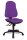 Topstar Bürostuhl Support SY, 8550 G03 Stoff lila, Gestell schwarz