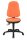 Topstar Bürostuhl Support SY, 8550 G04 Stoff orange, Gestell schwarz