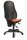 Topstar Bürostuhl Support SY, 8550 G04 Stoff orange, Gestell schwarz