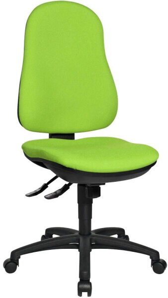 Topstar Bürostuhl Support SY, 8550 G05 Stoff grün, Gestell schwarz