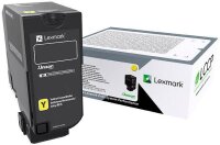 Lexmark 74C2SYE  gelb Toner