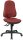 Topstar Bürostuhl Support SY, 8550 G27 Stoff rot, Gestell schwarz