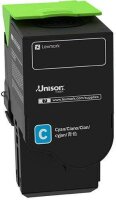 Lexmark 78C2XCE  cyan Toner