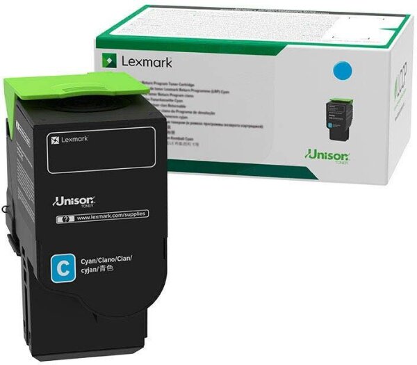 Lexmark 78C2UCE  cyan Toner
