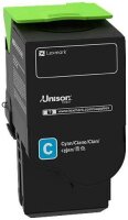 Lexmark 78C2UCE  cyan Toner