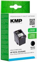 KMP H47 schwarz Druckerpatrone kompatibel zu HP 901XL...
