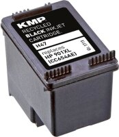 KMP H47 schwarz Druckerpatrone kompatibel zu HP 901XL (CC654EE)