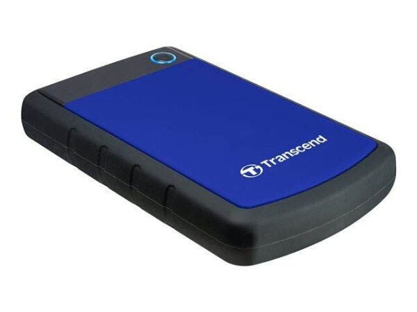 Transcend StoreJet 25H3 1 TB externe HDD-Festplatte blau, schwarz
