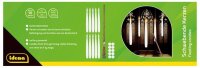 Idena LED-Kerzen 10er-Set weiß, 1 Set
