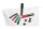 Legamaster Flipchart Zubehör-Set STARTER Kit blanko 65,0 x 98,0 cm, 20 Blatt, 1 Set