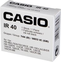 CASIO IR-40-2 (Gruppe 744) schwarz Farbrolle