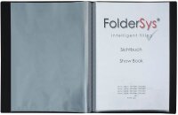 FolderSys FolderSys® Sichtbuch DIN A4, 30 Hüllen schwarz, 1 St.