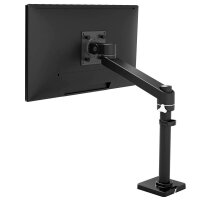 ergotron Monitor-Halterung NX 45-669-224 schwarz für 1 Monitor, Tischklemme, Tischbohrung