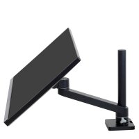 ergotron Monitor-Halterung NX 45-669-224 schwarz für 1 Monitor, Tischklemme, Tischbohrung