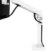 ergotron Monitor-Halterung NX 45-669-216 weiß für 1 Monitor, Tischklemme, Tischbohrung