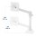 ergotron Monitor-Halterung NX 45-669-216 weiß für 1 Monitor, Tischklemme, Tischbohrung