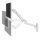 ergotron Monitor-Halterung LX Pro Arm 45-683-290 weiß für 1 Monitor, Wandhalterung