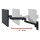 ergotron Monitor-Halterung LX Pro Arm 45-683-292 schwarz für 1 Monitor, Wandhalterung