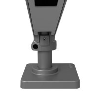 ergotron Monitor-Halterung LX Pro Dual Side-By-Side 45-686-293 dunkelgrau für 2 Monitore, Tischbohrung, Tischklemme