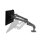 ergotron Monitor-Halterung LX Pro Dual Side-By-Side 45-686-293 dunkelgrau für 2 Monitore, Tischbohrung, Tischklemme