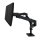 ergotron Monitor-Halterung LX Pro Dual Stacking 45-690-292 schwarz für 2 Monitore, Tischbohrung, Tischklemme