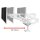 ergotron Monitor-Halterung LX Pro Dual Stacking 45-690-290 weiß für 2 Monitore, Tischbohrung, Tischklemme