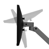 ergotron Monitor-Halterung LX Pro 45-695-293 dunkelgrau für 1 Monitor, Tischklemme