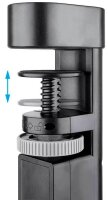 Neomounts DS22-840BL6 3-fach Tischsteckdose 1,4 m schwarz mit USB-Buchse
