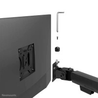 Neomounts Arm für Monitor-Halterung DS60-600BL2 schwarz für 2 Bildschirme, Tischbohrung
