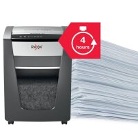 Rexel Momentum M515 Aktenvernichter mit Partikelschnitt P-5, 2 x 15 mm, bis 15 Blatt, schwarz